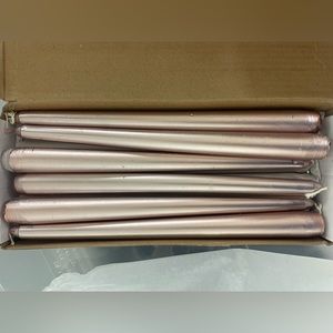 Rose gold candle sticks